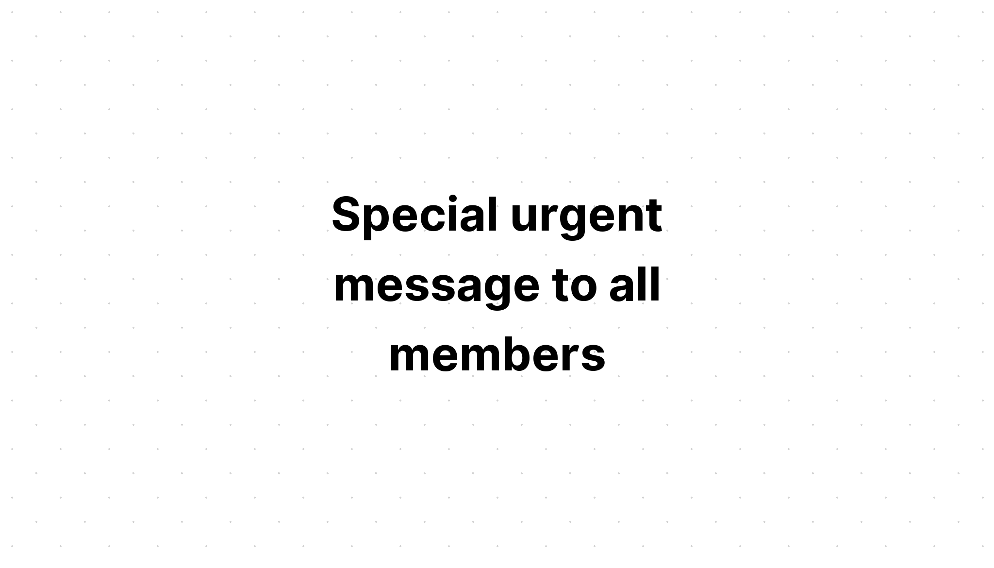 special-urgent-message-to-all-members-gmoa